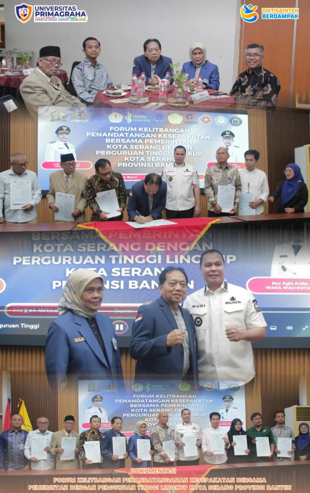 Pemkot-UPG Sepakati MoU Tridharma Perguruan Tinggi