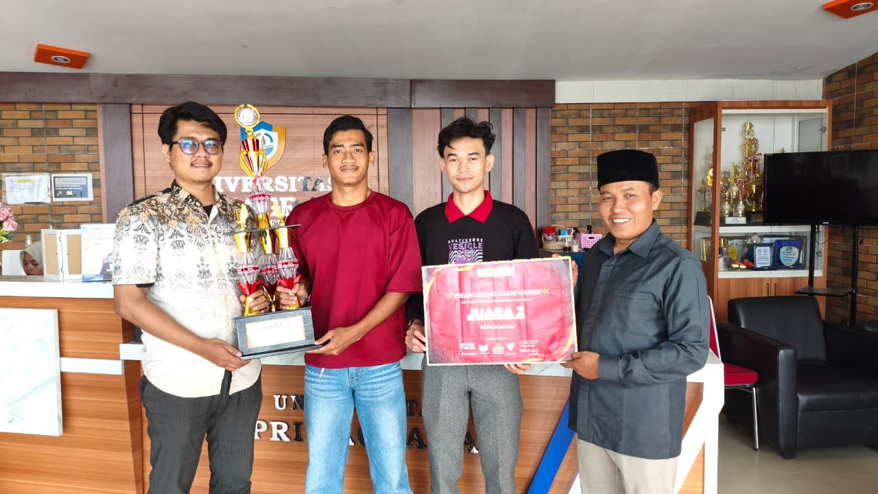 Jadi Modal Berharga Menuju POMDA, Universitas Primagraha Raih Juara II Unpam Serang Championship 2026 - biem.co